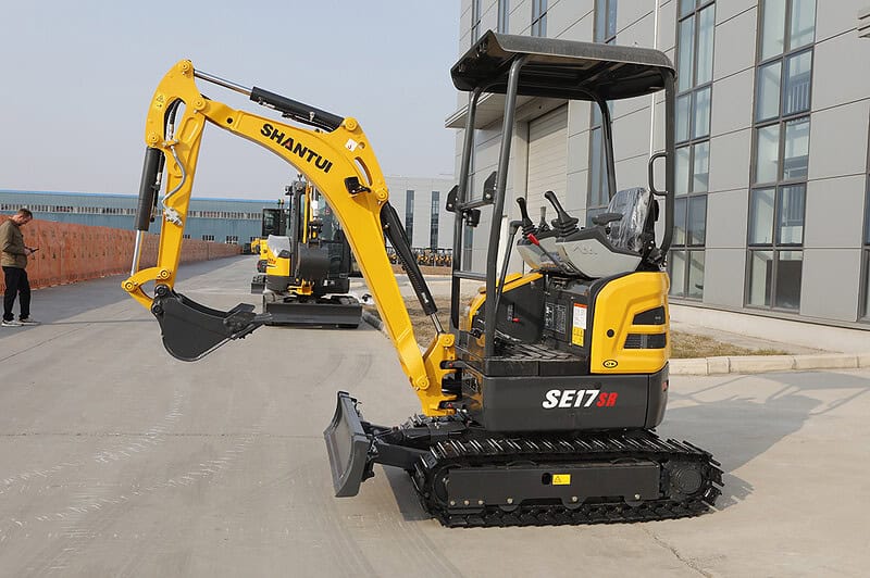 MiniExcavator Shantui SE17SR 1 (10) MiniExcavator Shantui SE17SR