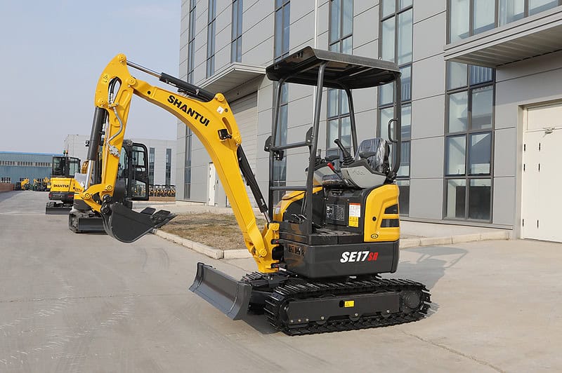 MiniExcavator Shantui SE17SR 1 (12) MiniExcavator Shantui SE17SR