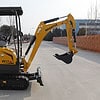 MiniExcavator Shantui SE17SR 1 (2) MiniExcavator Shantui SE17SR