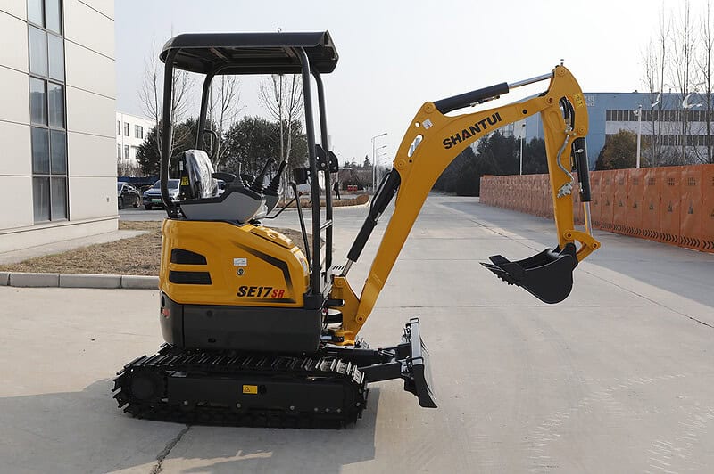 MiniExcavator Shantui SE17SR 1 (2) MiniExcavator Shantui SE17SR