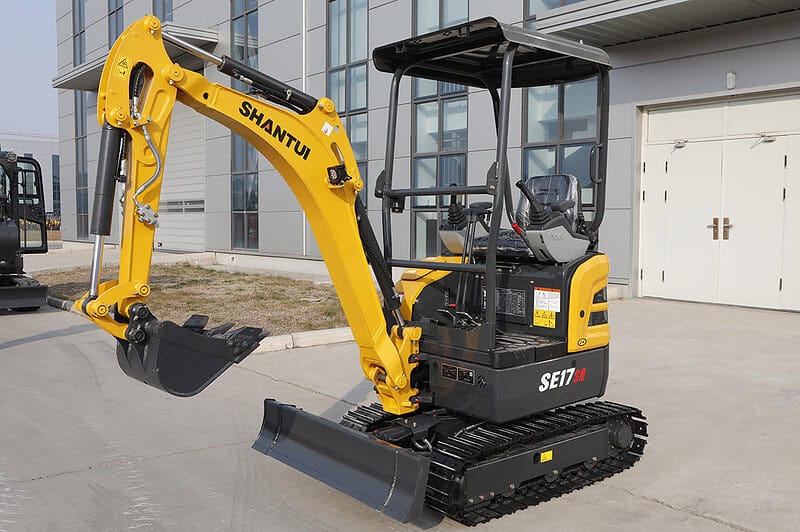 MiniExcavator Shantui SE17SR 1 (3) MiniExcavator Shantui SE17SR
